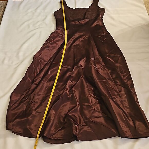 Brown Maxi Gown size 8 - Picture 11 of 11